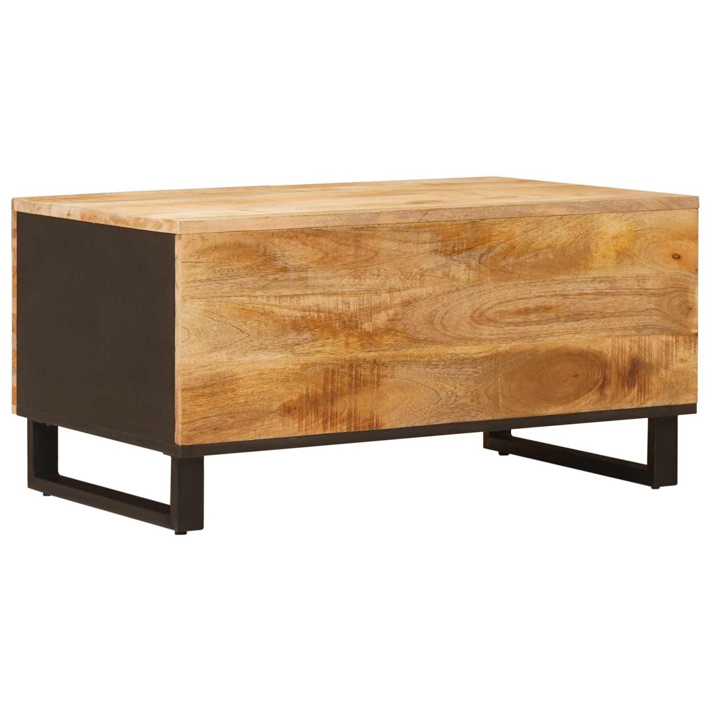 vidaXL Couchtisch Braun 80 x 50 x 40 cm Massivholz Mango