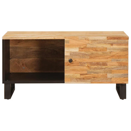vidaXL Couchtisch Braun 80 x 50 x 40 cm Massivholz Mango