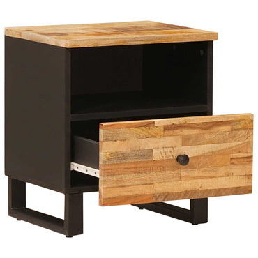 vidaXL Bettkasten Braun 40 x 33 x 46 cm Massivholz Mango