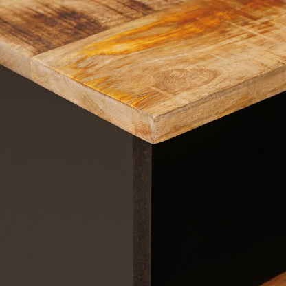 Bettkasten 2 pcs Braun 40 x 33 x 46 cm Massivholz Mango