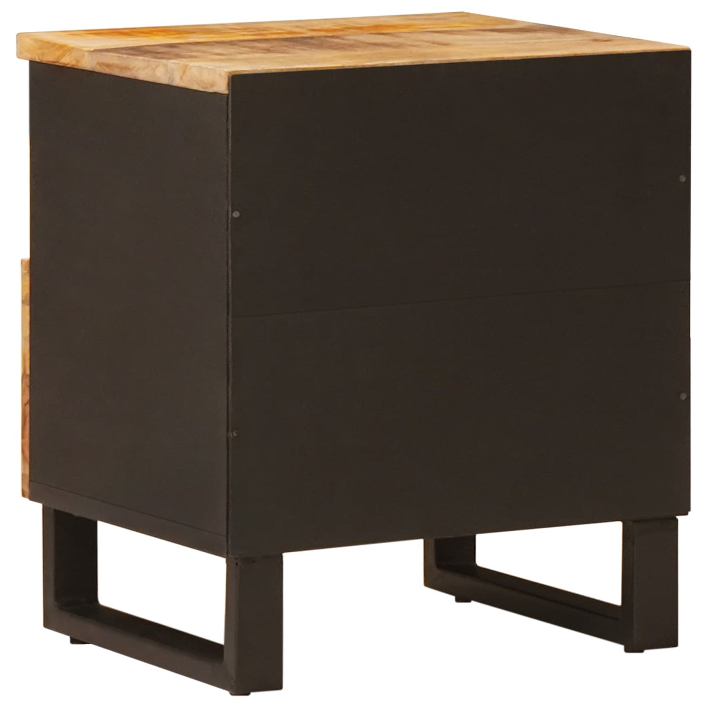 Bettkasten 2 pcs Braun 40 x 33 x 46 cm Massivholz Mango