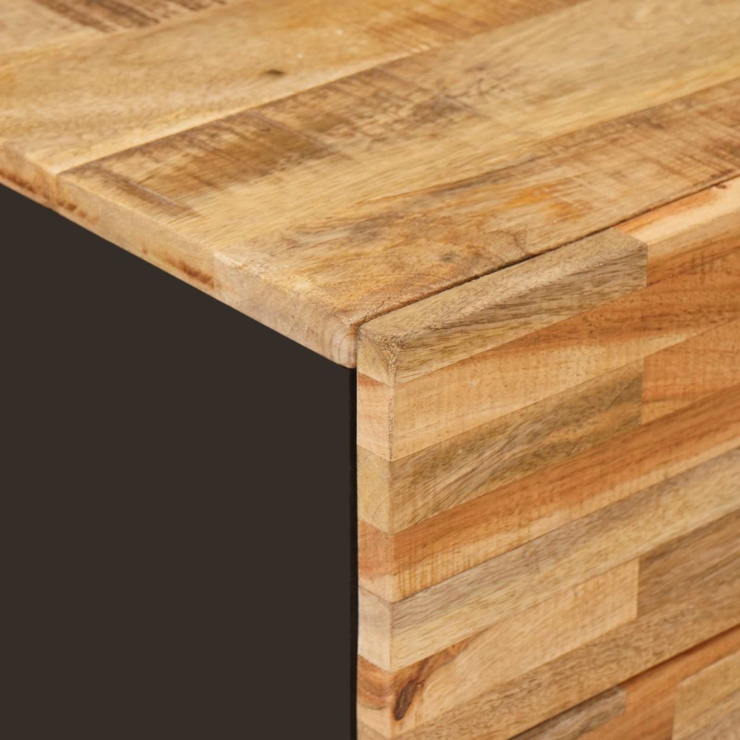 Bettkasten Braun 50 x 33 x 60 cm Massivholz Mango