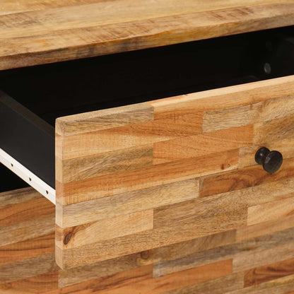 Bettkasten Braun 50 x 33 x 60 cm Massivholz Mango