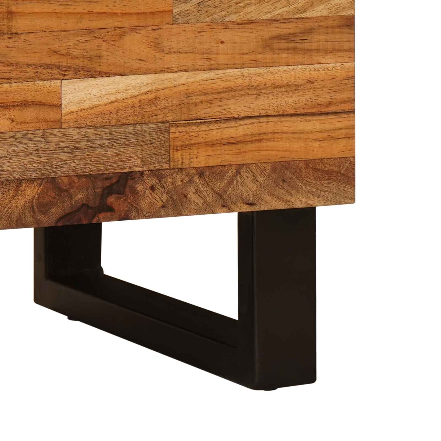 vidaXL Bettkasten Braun 50 x 33 x 62 cm Massivholz Mango
