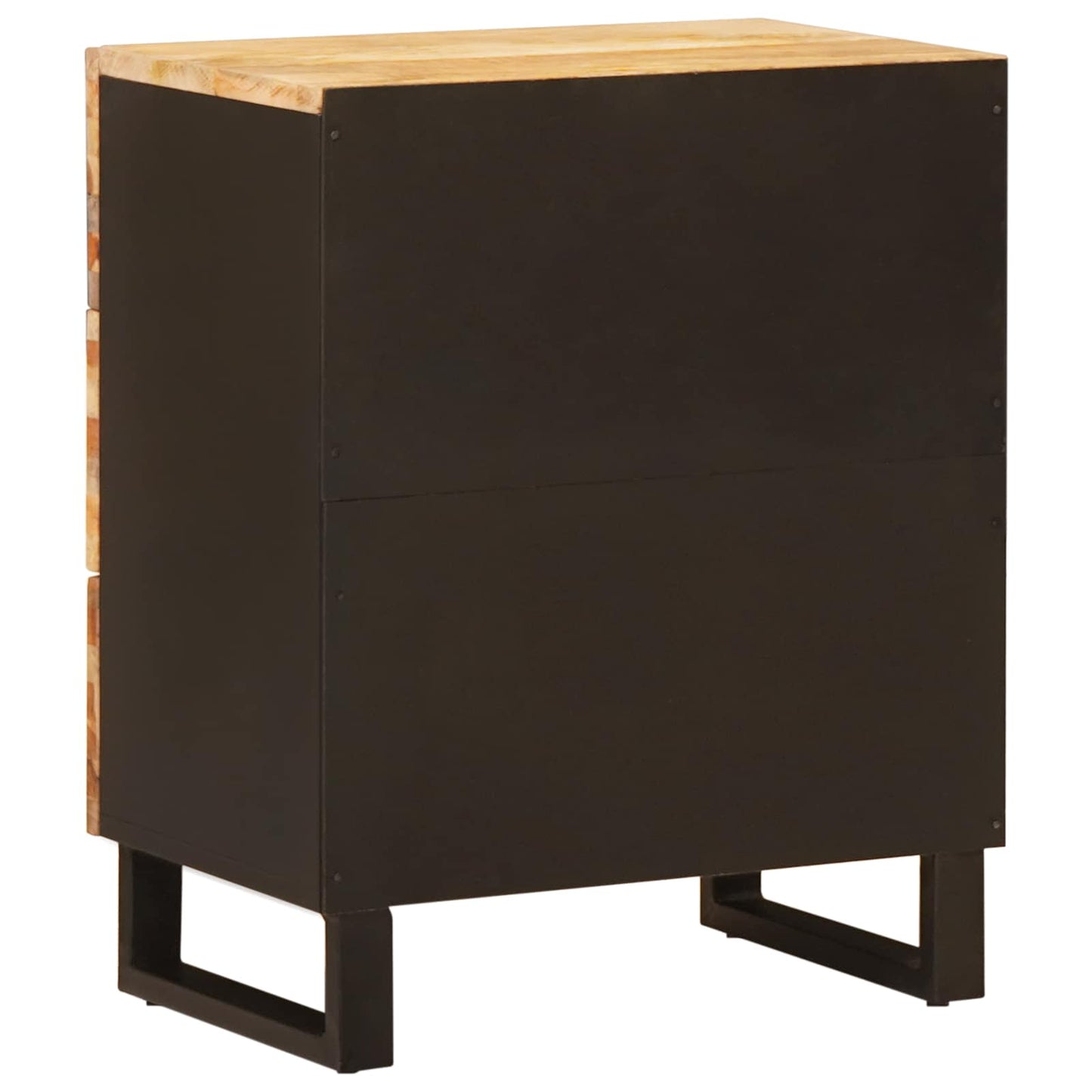 vidaXL Bettkasten Braun 50 x 33 x 62 cm Massivholz Mango