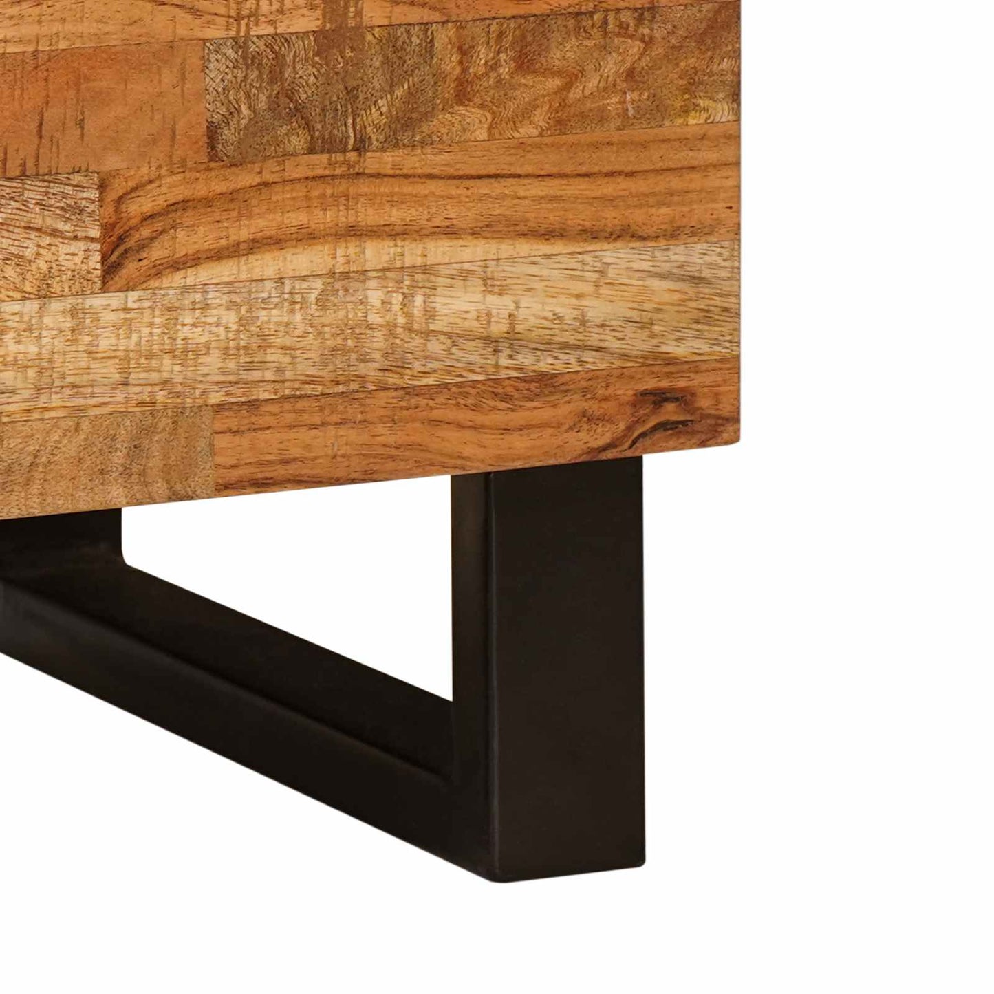 Bettkasten Braun 50 x 33 x 62 cm Massivholz Mango