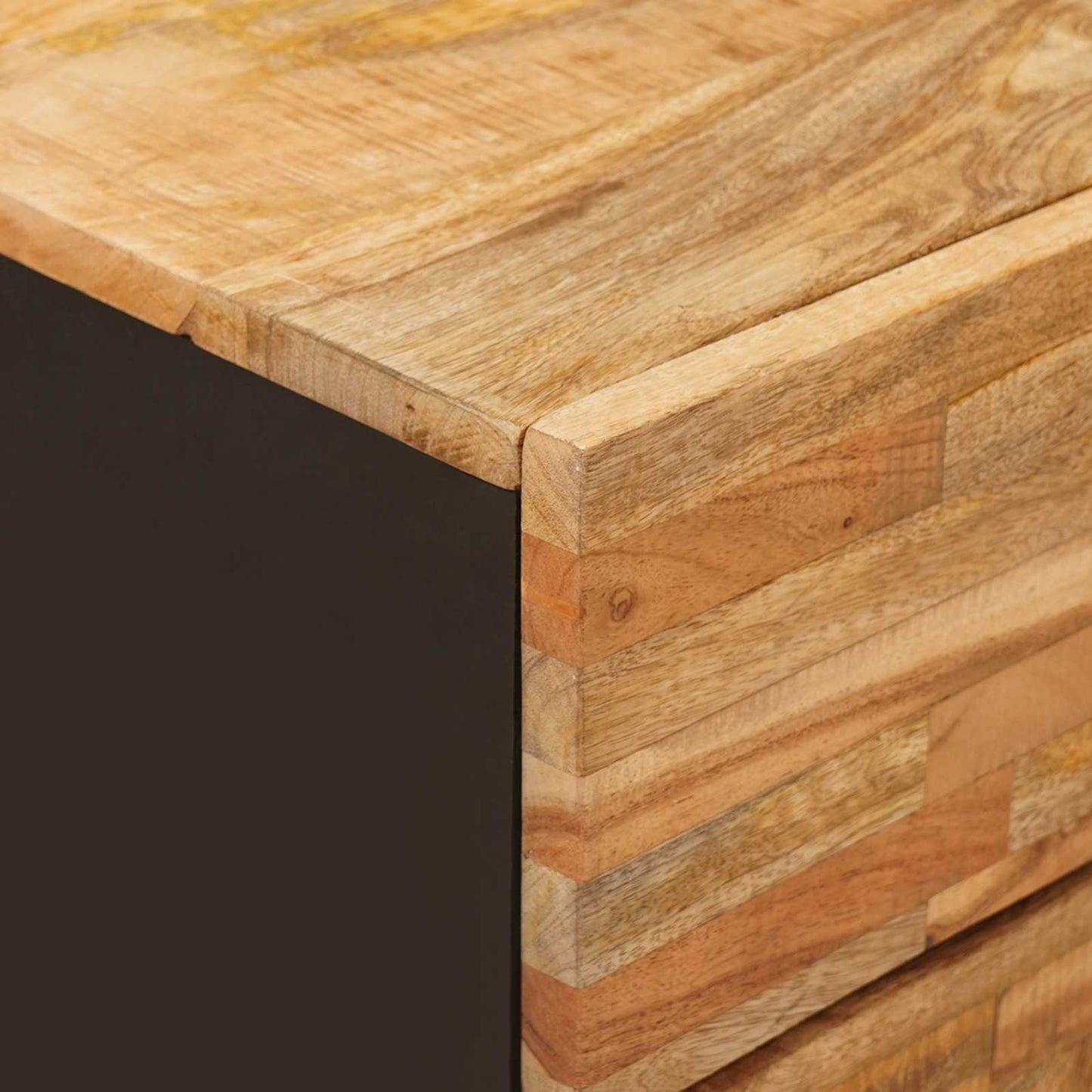 vidaXL Bettkasten Braun 50 x 33 x 60 cm Massivholz Mango