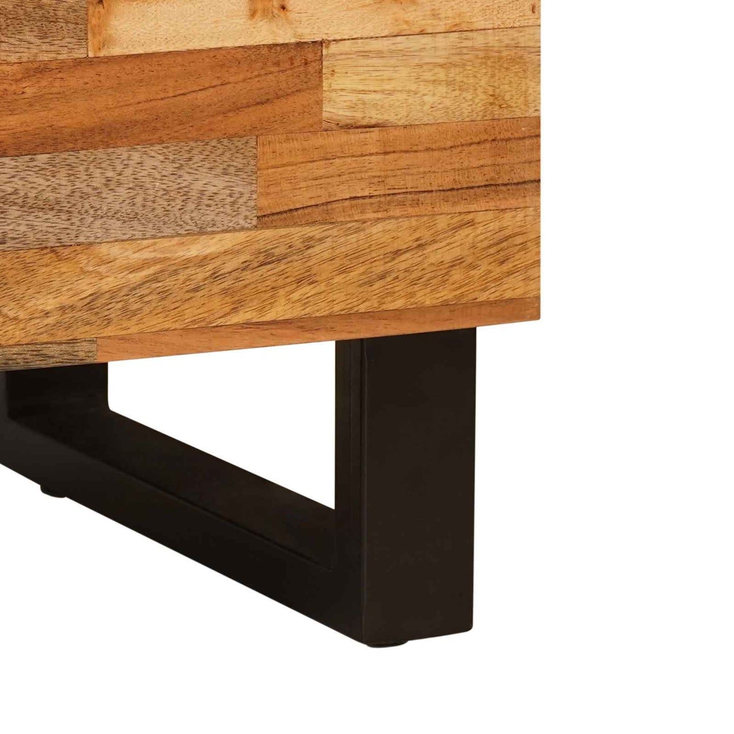 vidaXL Bettkasten Braun 50 x 33 x 60 cm Massivholz Mango