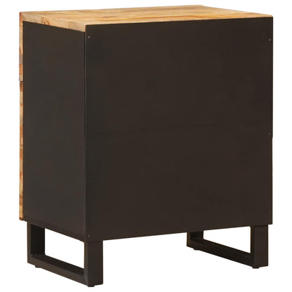 vidaXL Bettkasten Braun 50 x 33 x 60 cm Massivholz Mango