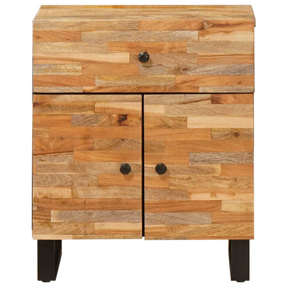 vidaXL Bettkasten Braun 50 x 33 x 60 cm Massivholz Mango