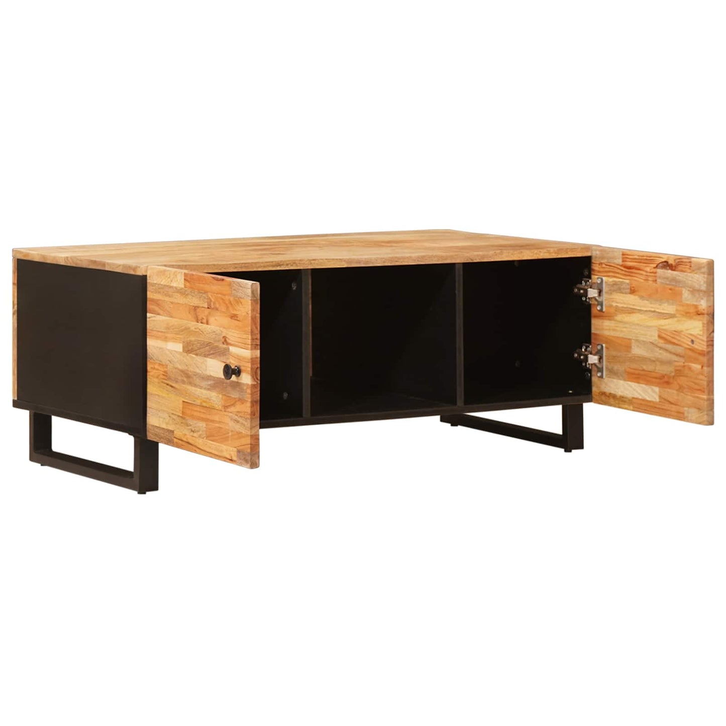 vidaXL Couchtisch Braun 100 x 54 x 40 cm Massivholz Mango