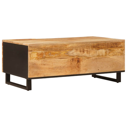 vidaXL Couchtisch Braun 100 x 54 x 40 cm Massivholz Mango