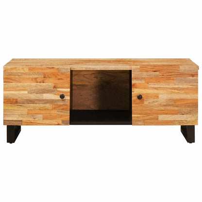 vidaXL Couchtisch Braun 100 x 54 x 40 cm Massivholz Mango