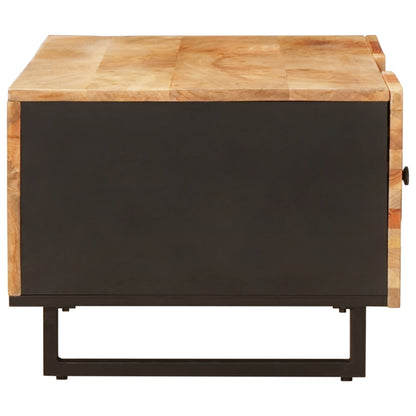 vidaXL Couchtisch Braun 100 x 54 x 40 cm Massivholz Mango