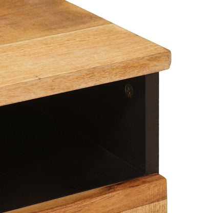 vidaXL Couchtisch Braun 80 x 54 x 40 cm Massivholz Mango