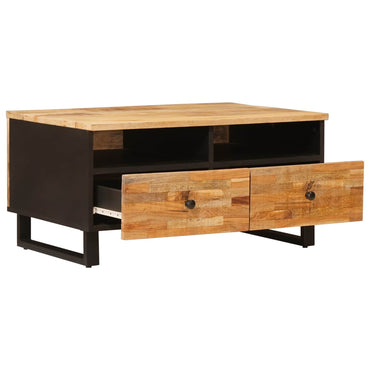 vidaXL Couchtisch Braun 80 x 54 x 40 cm Massivholz Mango