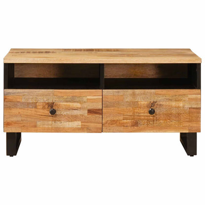 vidaXL Couchtisch Braun 80 x 54 x 40 cm Massivholz Mango