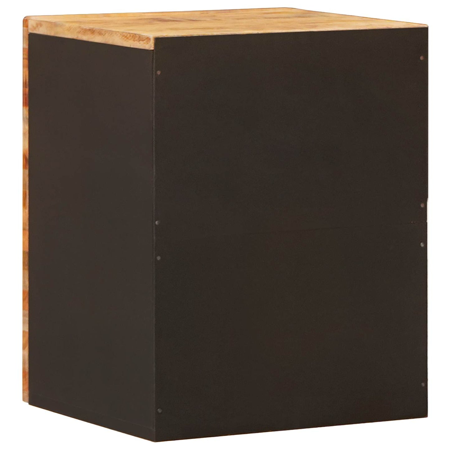 vidaXL Badezimmer Hängeschrank Natur 38 x 33 x 48 cm Massivholz Mango