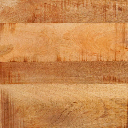 Seitenschrank mit Tür Braun 40 x 33 x 75 cm Massivholz Mango