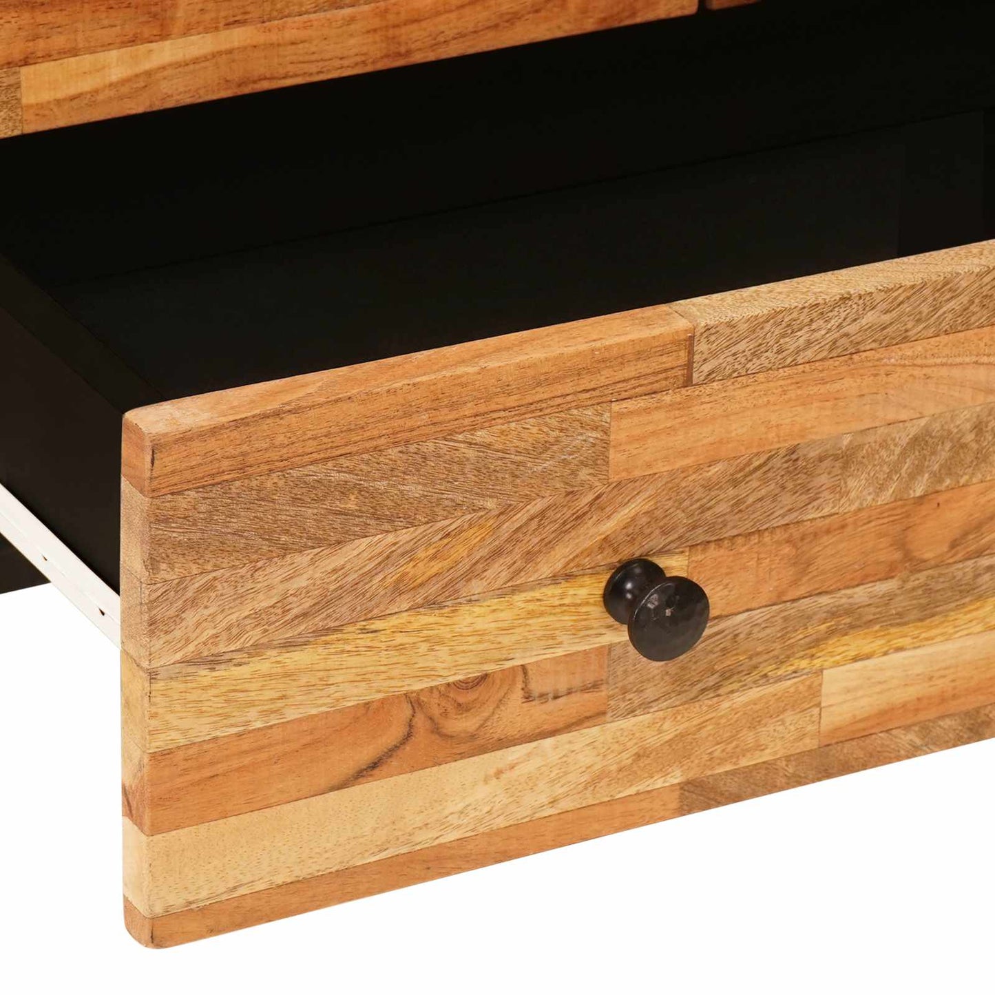 Aufbewahrung Highboard Braun 60 x 33 x 100 cm Massivholz Mango