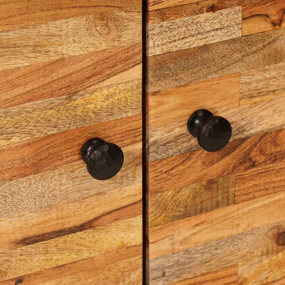 Aufbewahrung Highboard Braun 60 x 33 x 100 cm Massivholz Mango