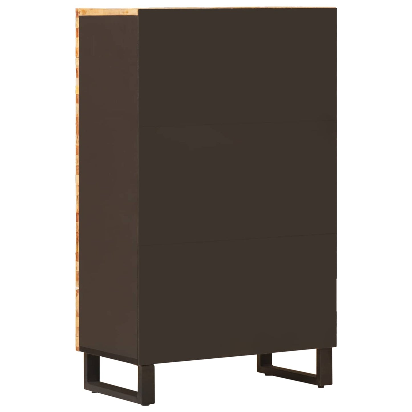 Aufbewahrung Highboard Braun 60 x 33 x 100 cm Massivholz Mango