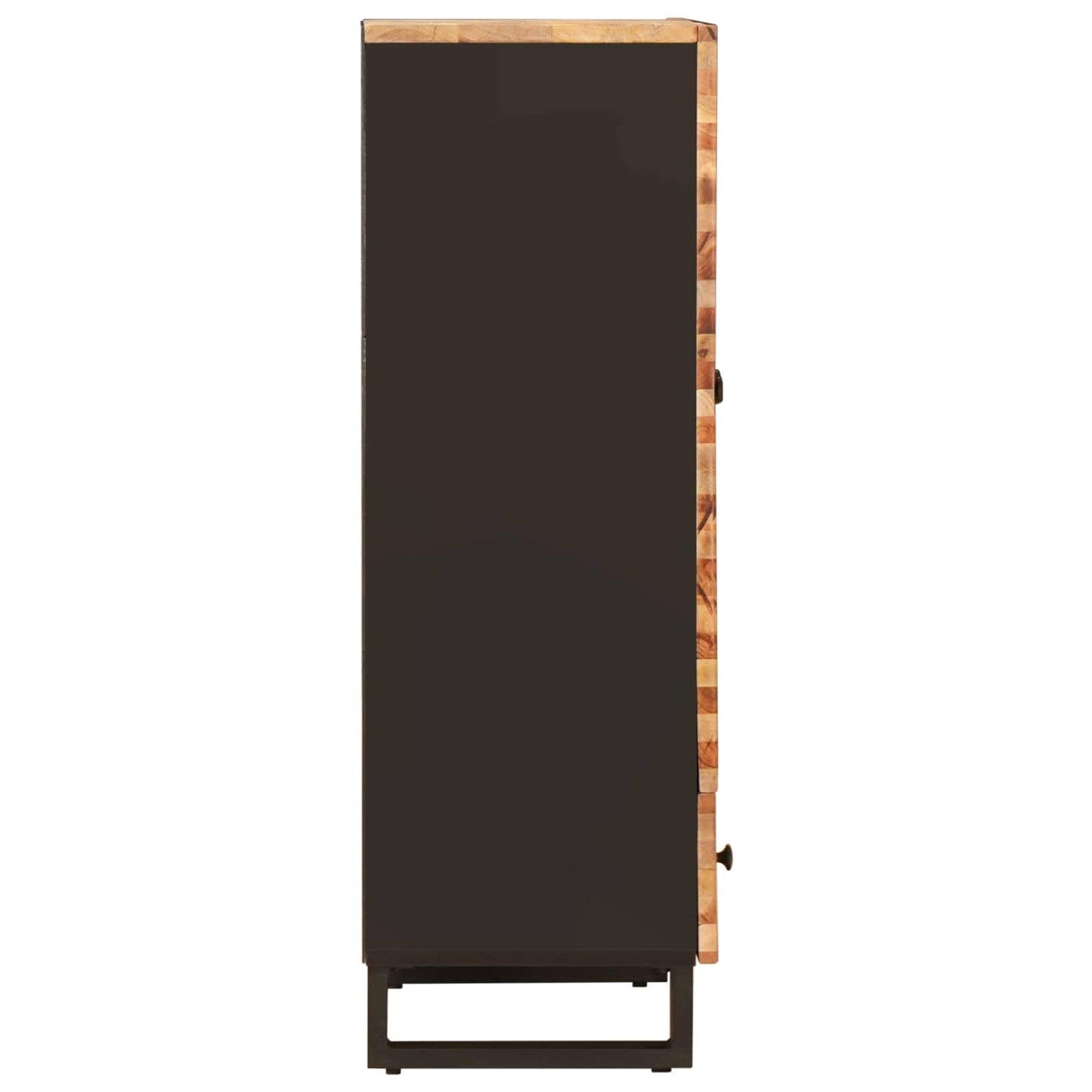Aufbewahrung Highboard Braun 60 x 33 x 100 cm Massivholz Mango