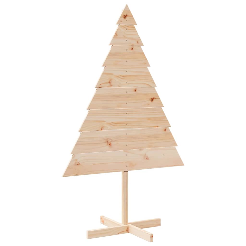 vidaXL Weihnachtsbaum zum Schmücken 150 cm Massivholz