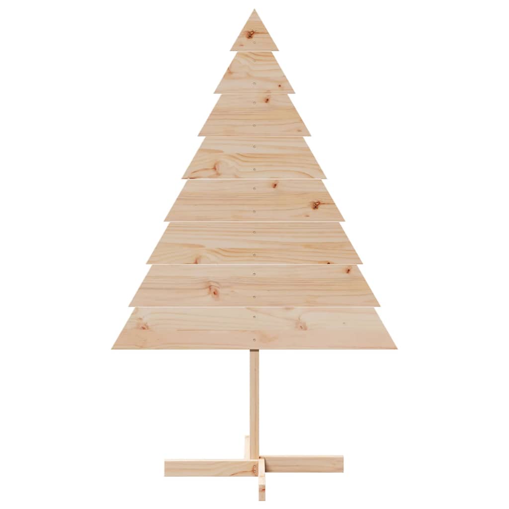 vidaXL Weihnachtsbaum zum Schmücken 150 cm Massivholz