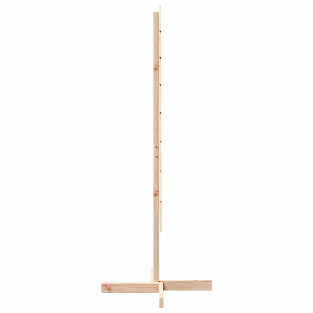 vidaXL Weihnachtsbaum zum Schmücken 150 cm Massivholz