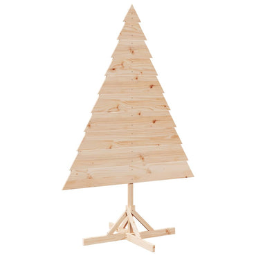 vidaXL Sapin de Noël à décorer 180 cm Bois massif