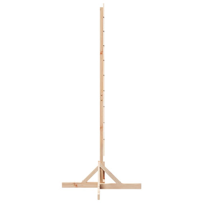 vidaXL Sapin de Noël à décorer 180 cm Bois massif