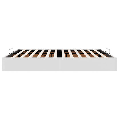 vidaXL Ottoman-Bett ohne Matratze Weiß 180x200 cm Kunstleder