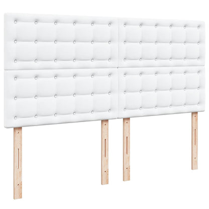 vidaXL Lit ottoman avec matelas blanc 180x200 cm similicuir
