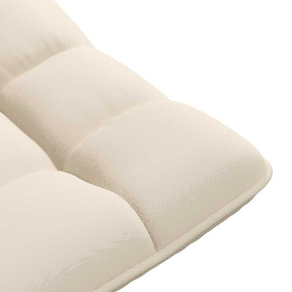 Bodenstuhl Drehbar Leinen 70x51x79 cm