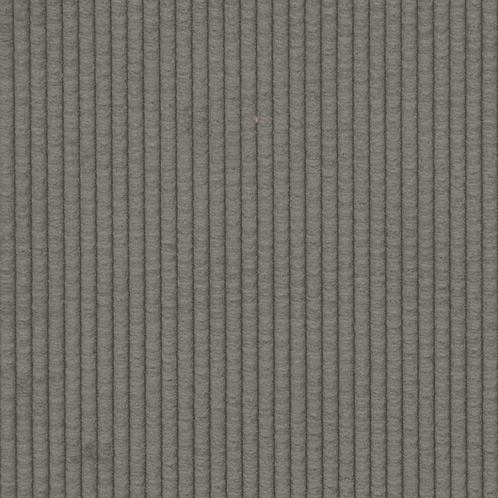 Sessel mit Armlehnen Hellgrau 54 cm Cordstoff