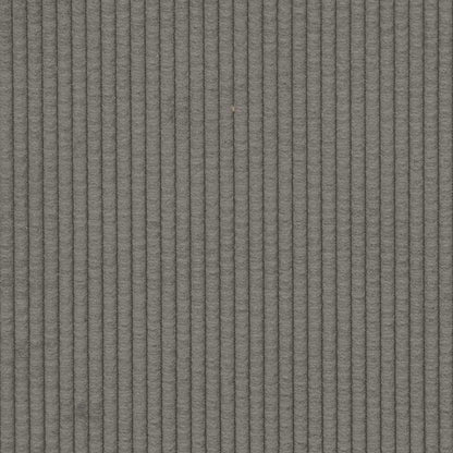 Sessel mit Armlehnen Hellgrau 54 cm Cordstoff