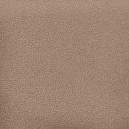 Sessel mit Armlehnen Cappuccino-Braun 54 cm Kunstleder