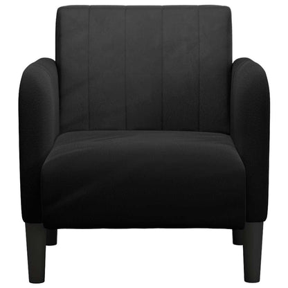 Sessel mit Armlehnen Schwarz 54 cm Samt