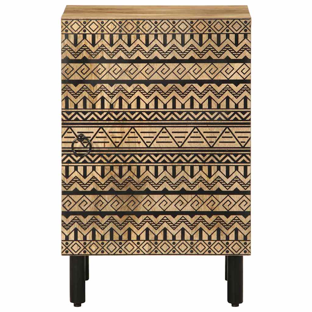 vidaXL Badschrank 38x33,5x58 cm Massivholz Mango