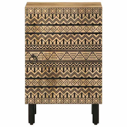vidaXL Badschrank 38x33,5x58 cm Massivholz Mango
