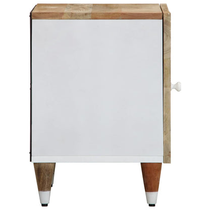 vidaXL Nachttische 2 Stk. 40x33,5x46 cm Massivholz Mango