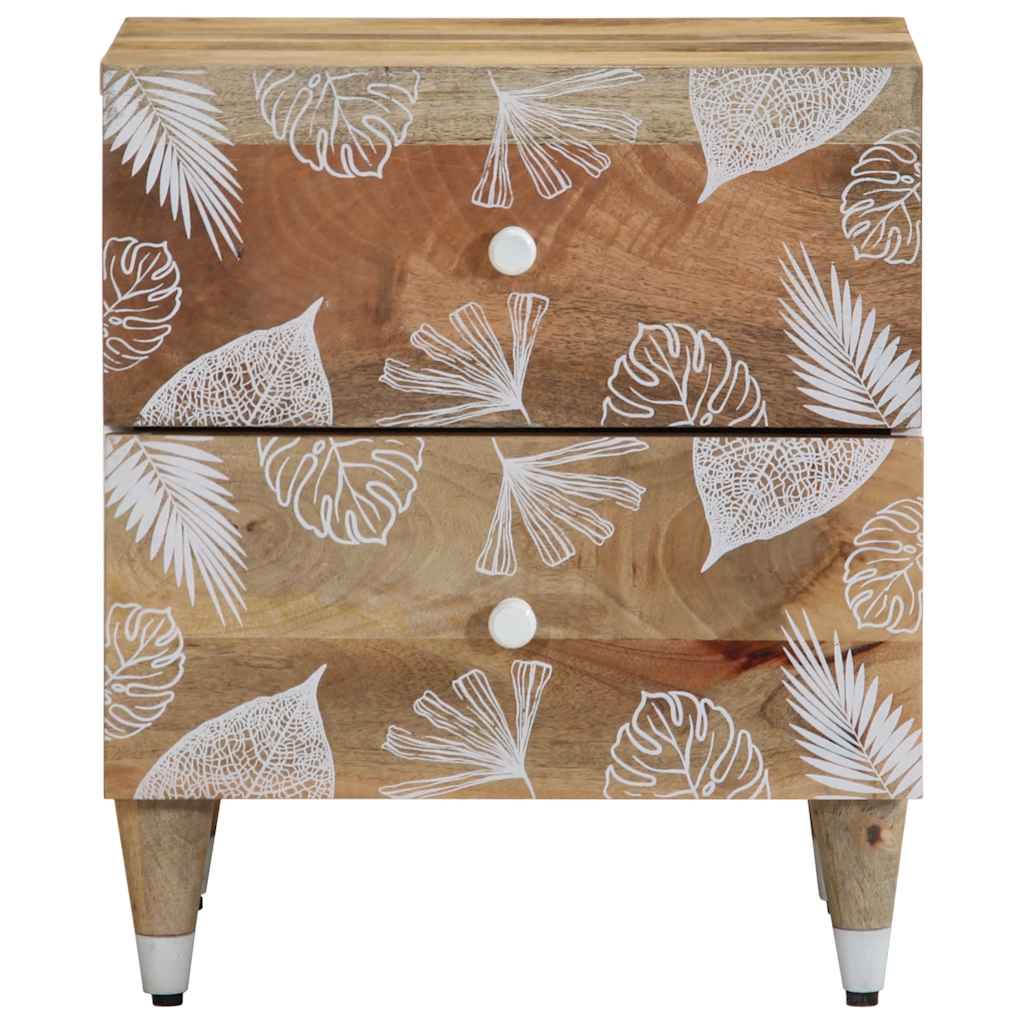 vidaXL Nachttisch 40x33,5x46 cm Massivholz Mango