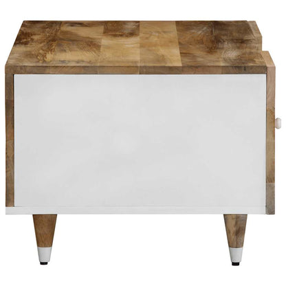 vidaXL Couchtisch 100x54x40 cm Massivholz Mango