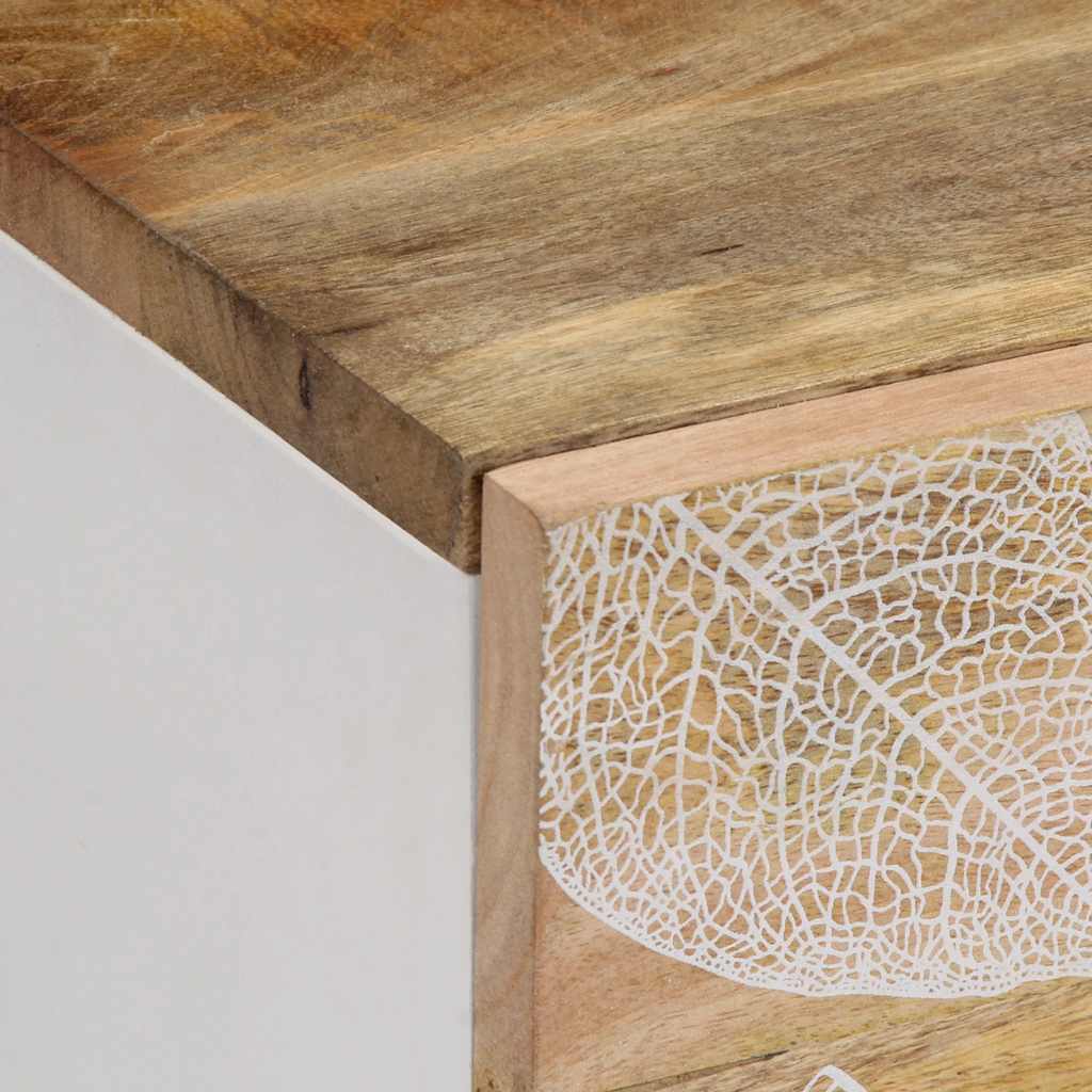 vidaXL Couchtisch 100x54x40 cm Massivholz Mango
