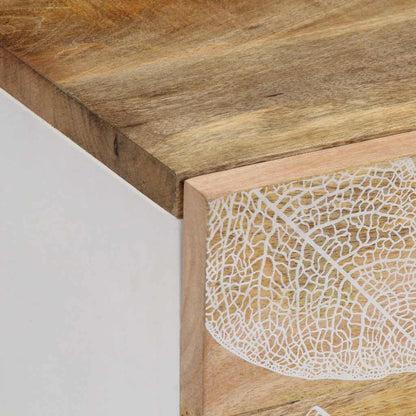 vidaXL Couchtisch 100x54x40 cm Massivholz Mango