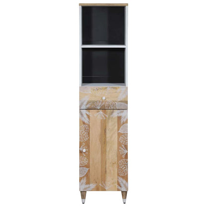 vidaXL Badschrank 38x33,5x160 cm Massivholz Mango