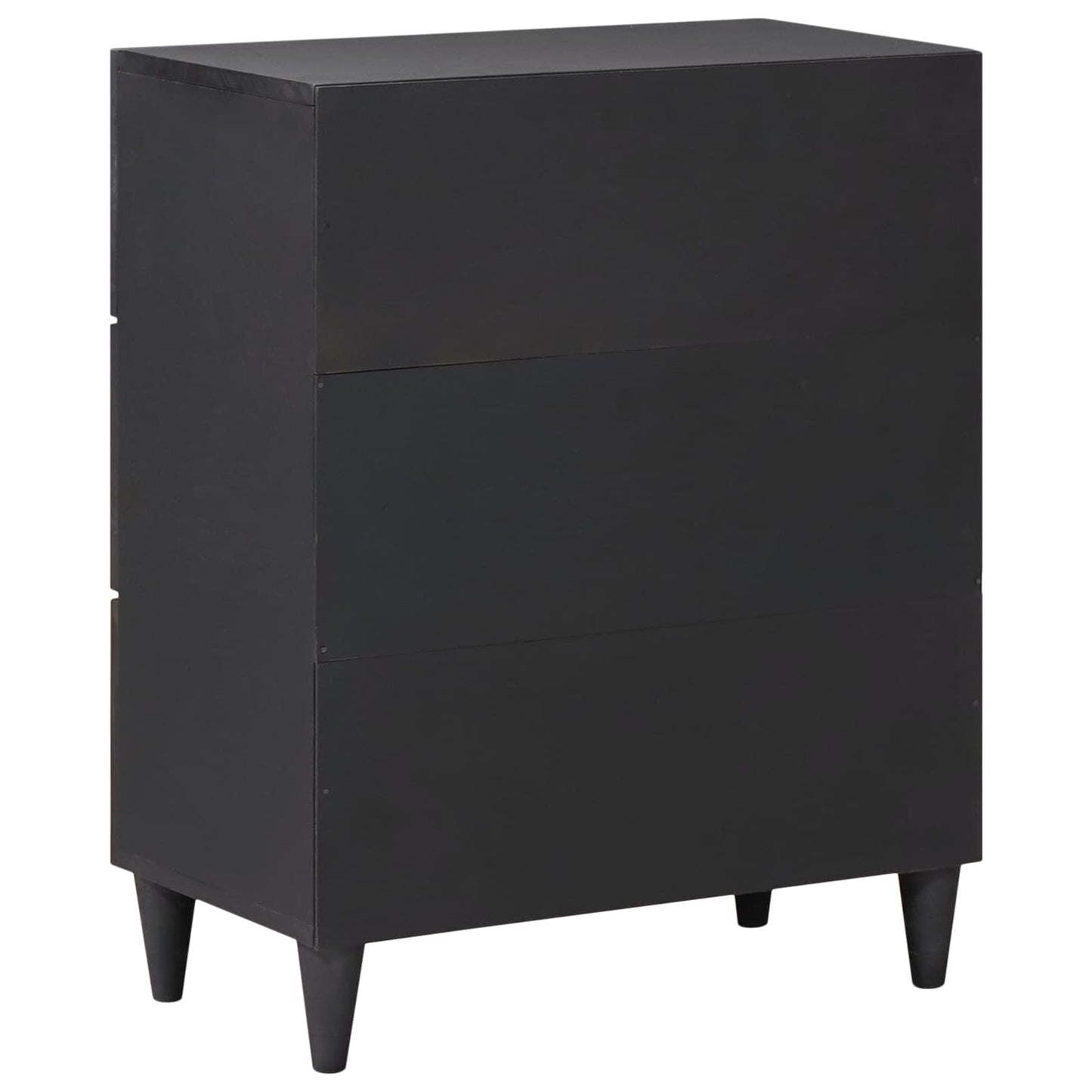 vidaXL Stauraumschränke Mehrfarbig 60 x 33,5 x 75 cm Massivholz Mango