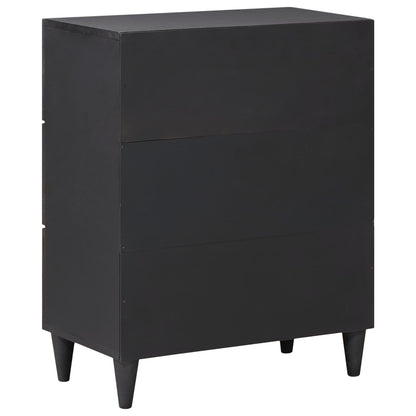 vidaXL Stauraumschränke Mehrfarbig 60 x 33,5 x 75 cm Massivholz Mango