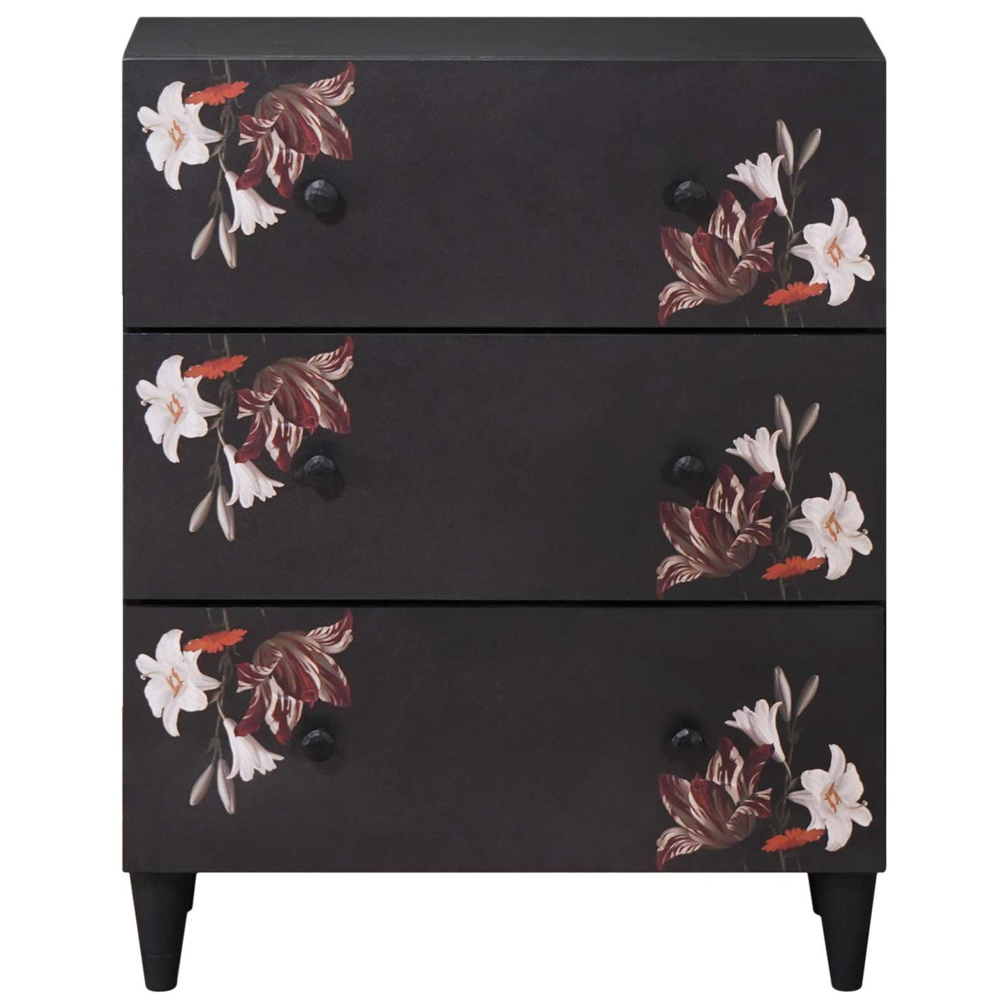 vidaXL Stauraumschränke Mehrfarbig 60 x 33,5 x 75 cm Massivholz Mango
